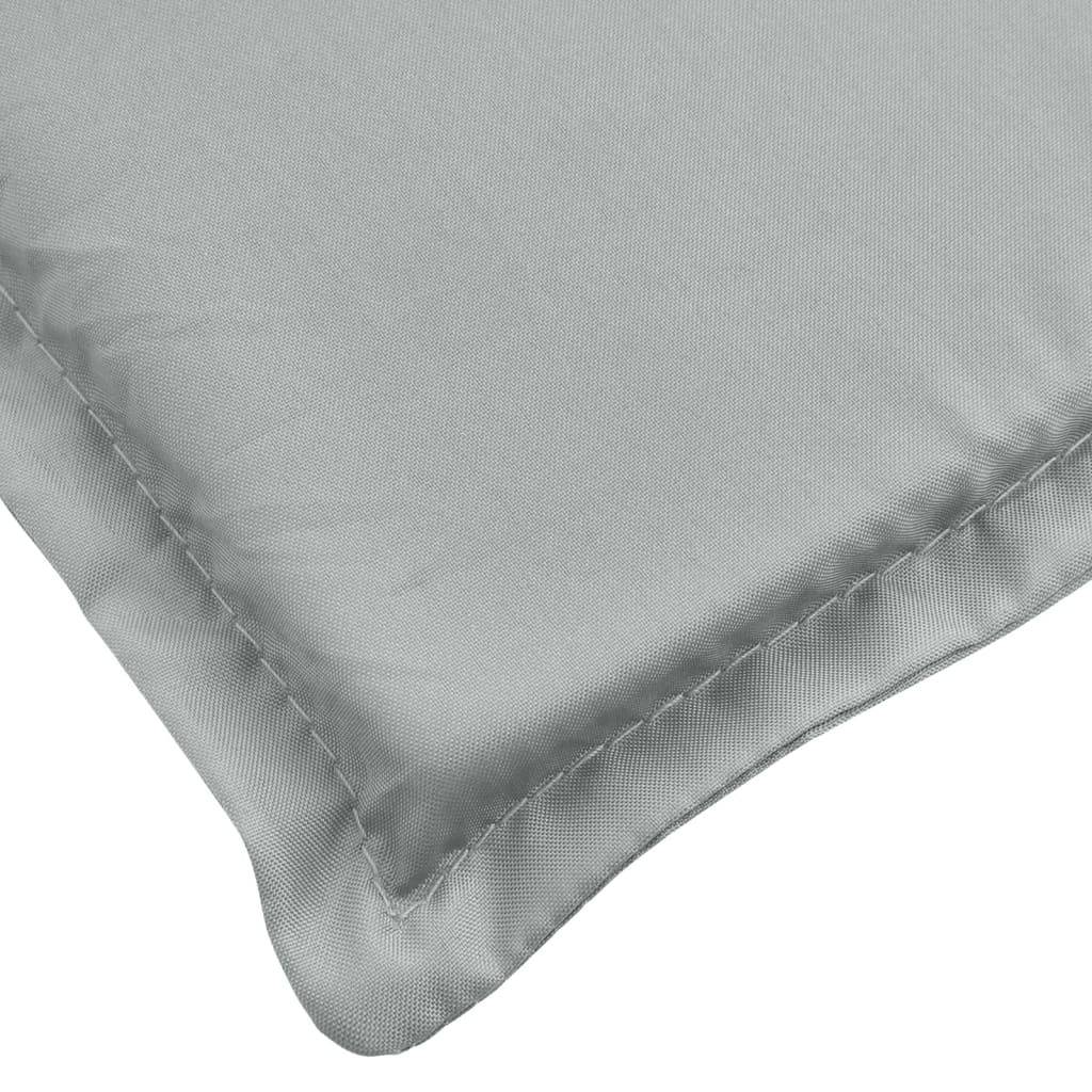 ComfortXL - Set 2 Coussins pour banc XXL Polyester Confort Moelleux pour Salon de Jardin Gris Clair 180x50 cm – ComfortXL Outdoor Living - Image 8