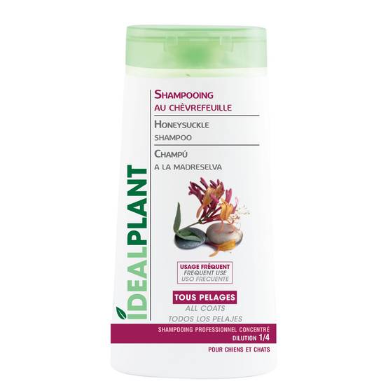 Shampoing IdealPlant doux au chèvrefeuille : 250 ml IDEALPLANT
