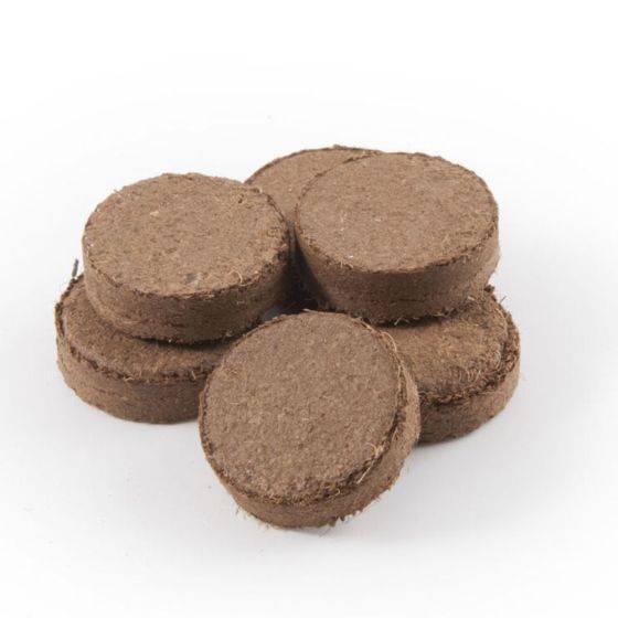 Radis et Capucine - Radis et Capucine - Lot 100 plaquettes fertilisées Ø3cm