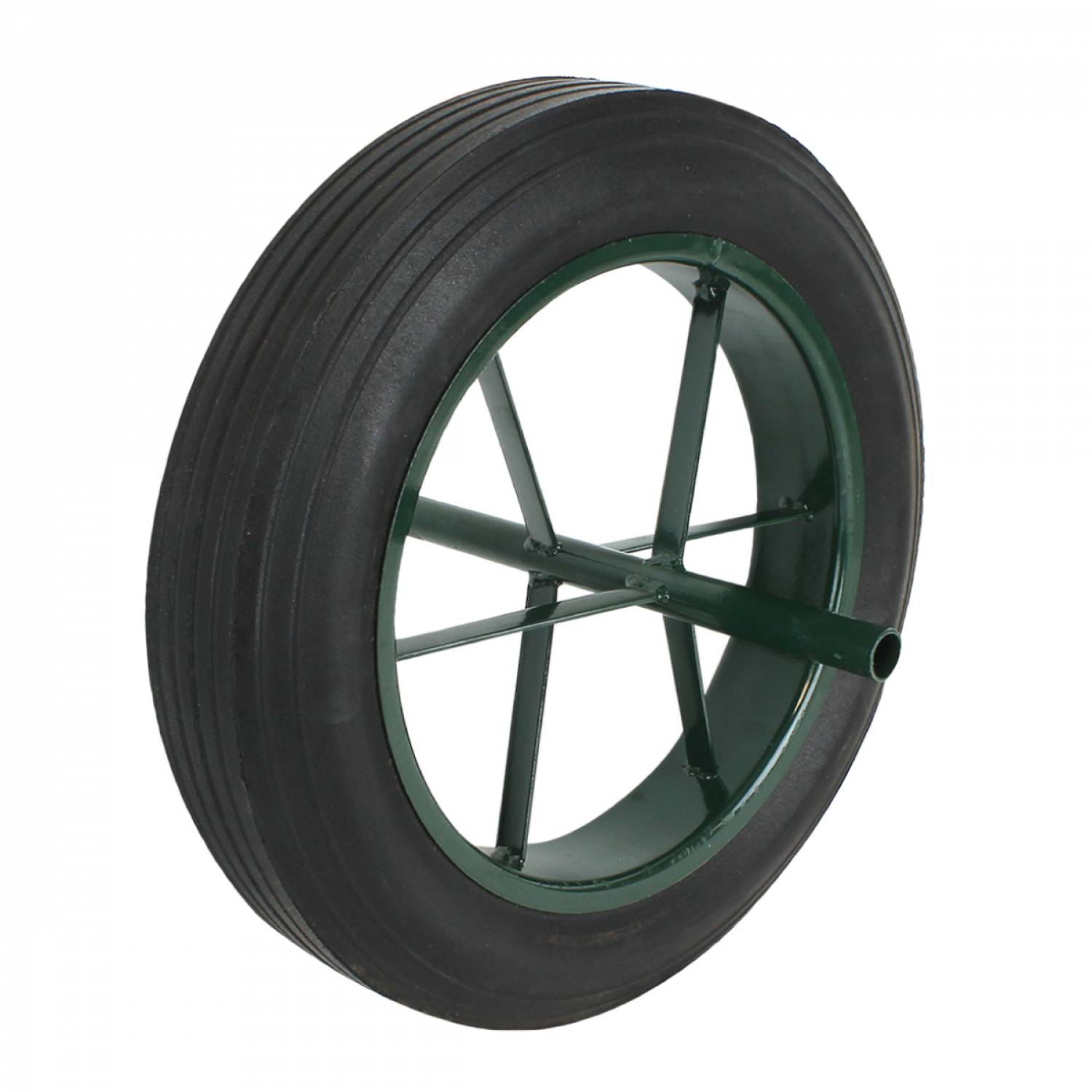 Linxor - Roue pleine pour brouette - Ø 38.5 x 6.5 cm - Axe 20 mm - Linxor - Imagen 1