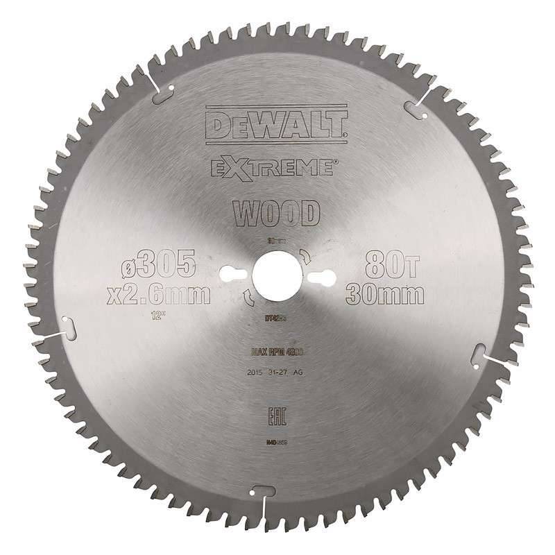 Dewalt - Lame DEWALT DT4283 Ø 305mm pour Scie circulaire Dewalt - Imagen 1