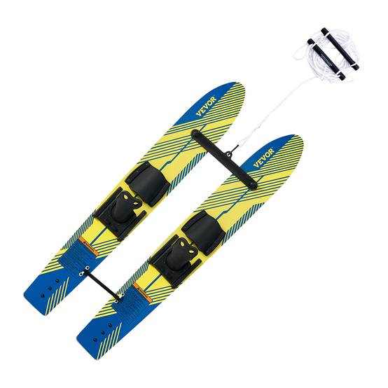 VEVOR Combo skis nautiques 116.8cm, fixations réglables X-7, corde. - Image 1