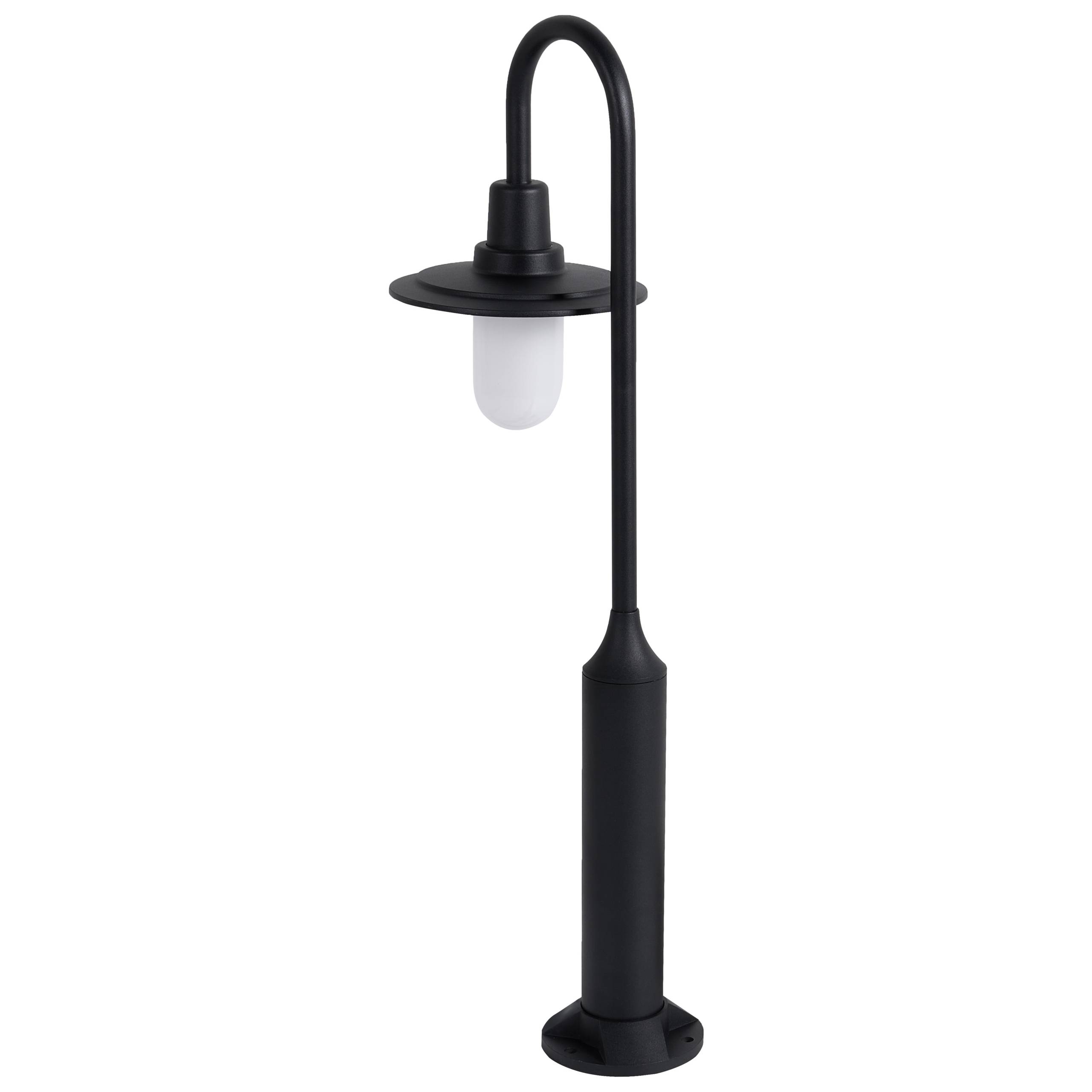 Beliani - Borne Lumineuse Aluminium Noir ABEDES - 20x30x81- Beliani - Image 4