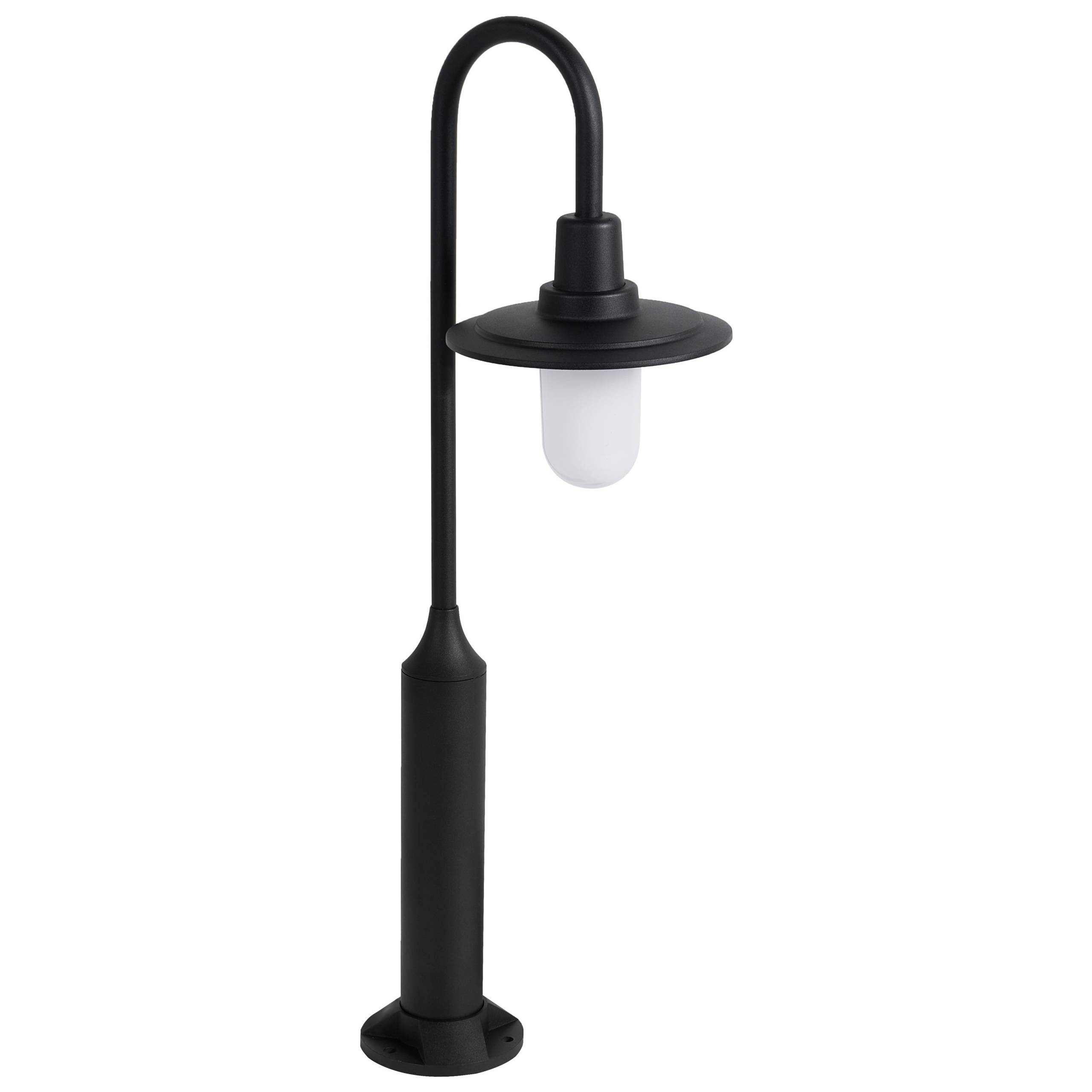 Beliani - Borne Lumineuse Aluminium Noir ABEDES - 20x30x81- Beliani - Image 2