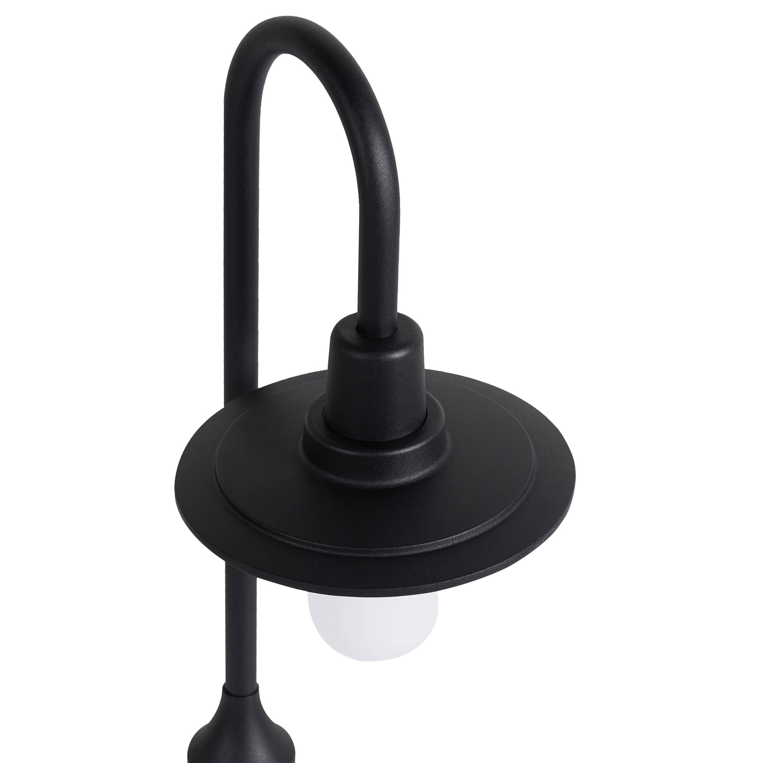 Beliani - Borne Lumineuse Aluminium Noir ABEDES - 20x30x81- Beliani - Image 7