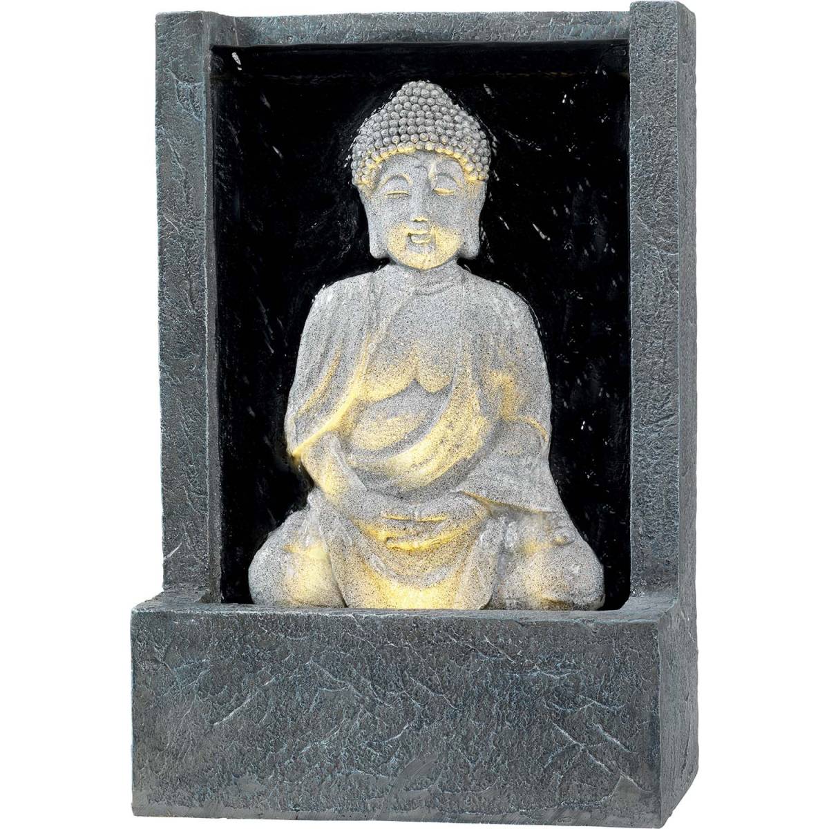 Luminéo - Fontaine extérieure en polyresine Bouddha Lumineo - Imagen 1