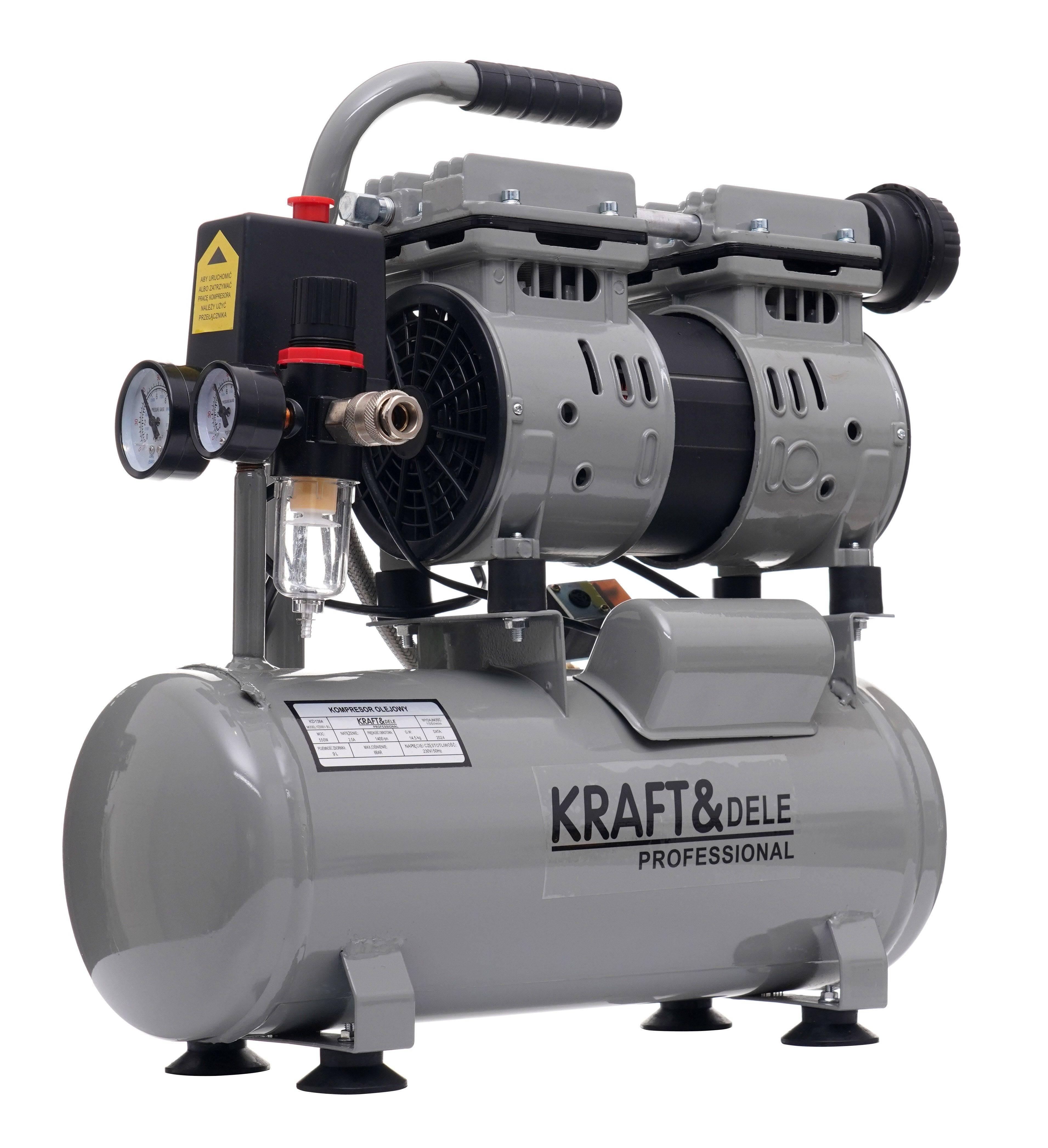 Compresseur Sans Huile 9l 550w - Image 1