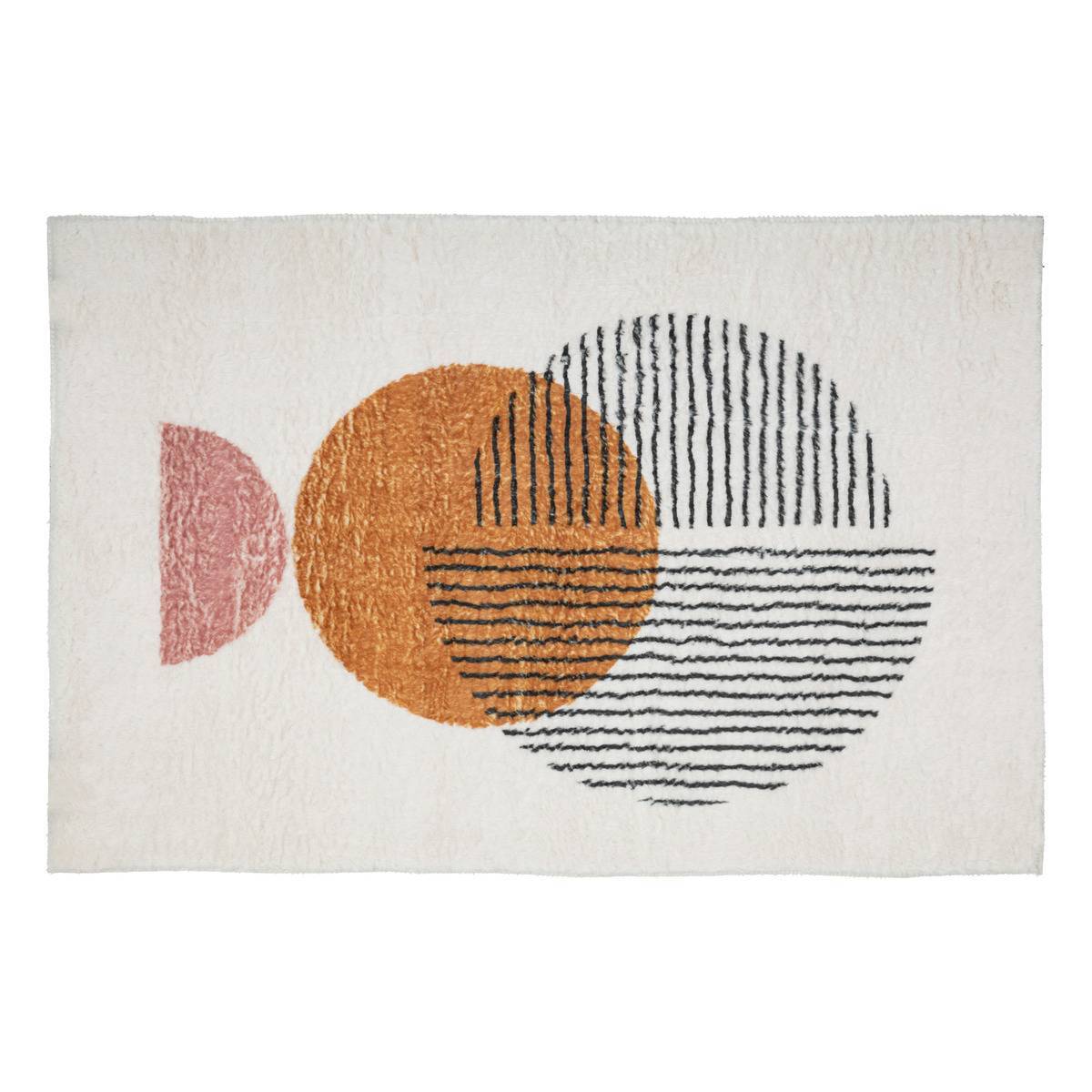 Atmosphera - Tapis "Couka" en fausse fourrure 60x90cm - Atmosphera Créateur d'intérieur - Imagen 2