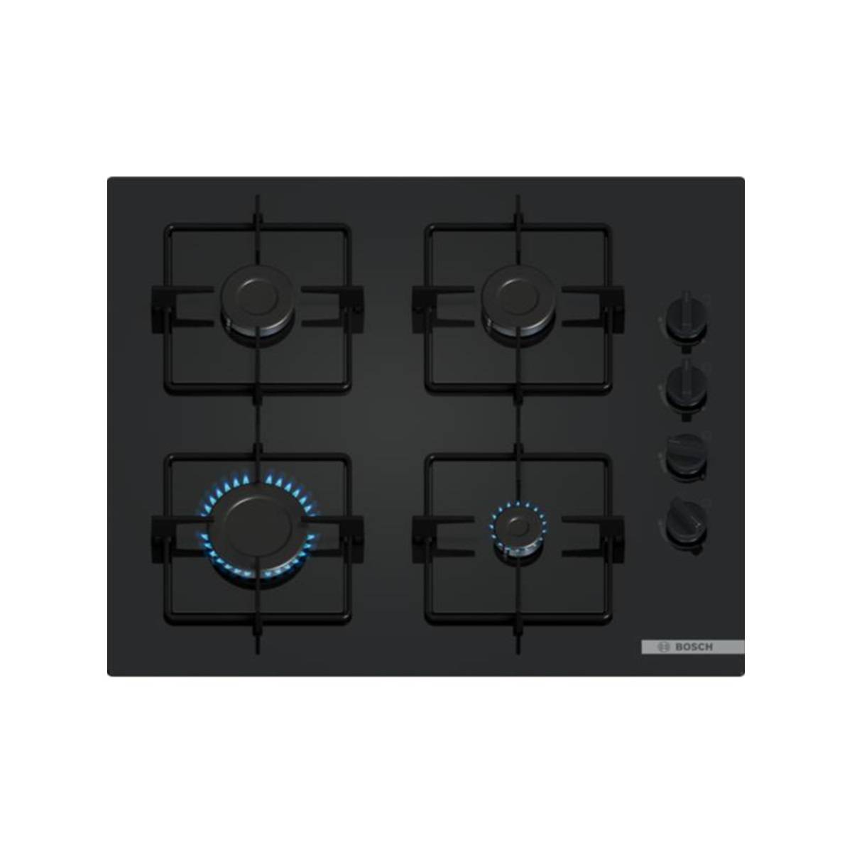 Bosch - Table de cuisson gaz 60cm 4 feux POP6B6K30 Bosch
