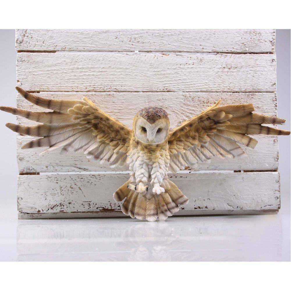 Farmwood Animals - Patère chouette en résine 55 x 13 x 24 cm - Imagen 2