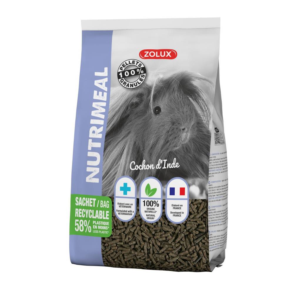Zolux - zolux - Granulés grand cochon d'inde nutrimeal 2.5kg - Imagen 4