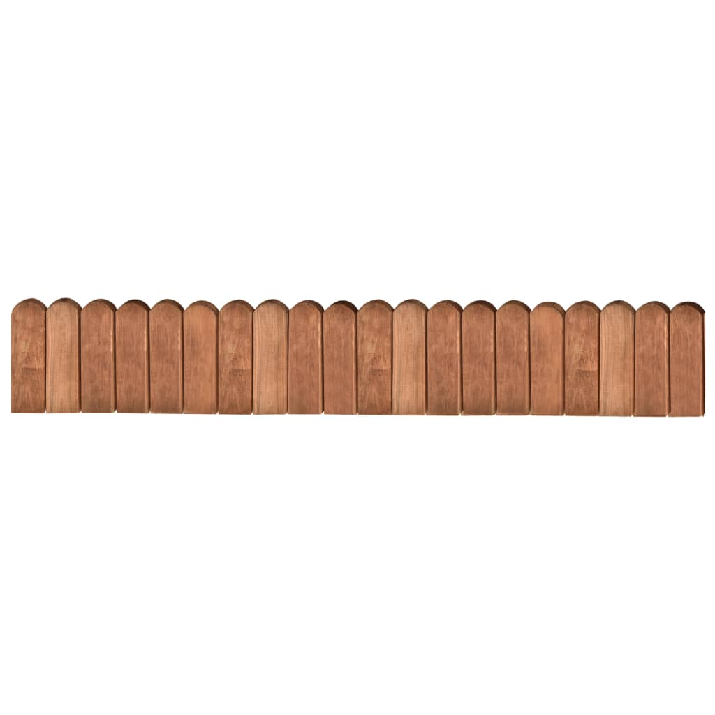 Vidaxl - Rouleaux de bordure 3 pcs 120 cm bois de pin imprégné - vidaXL - Imagen 1