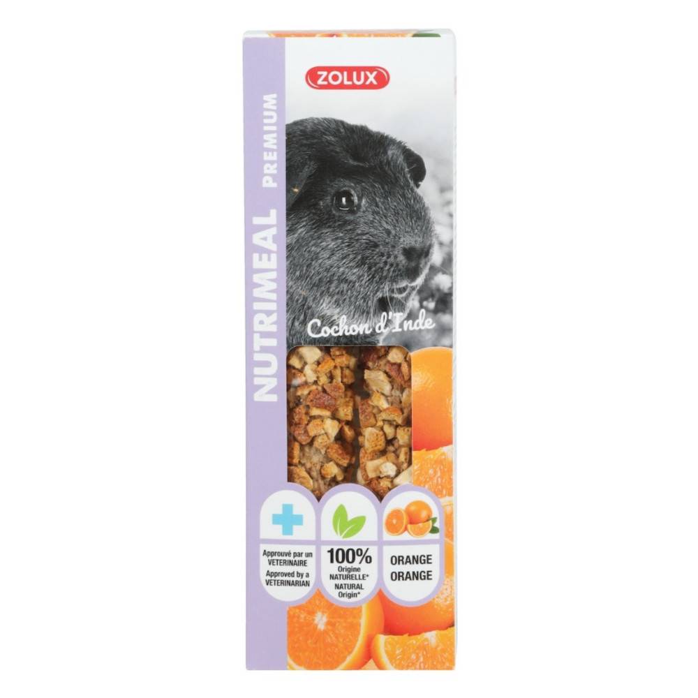 Zolux - zolux - Friandises 2 sticks premium orange pour cochon d'inde, pour rongeur - Imagen 1