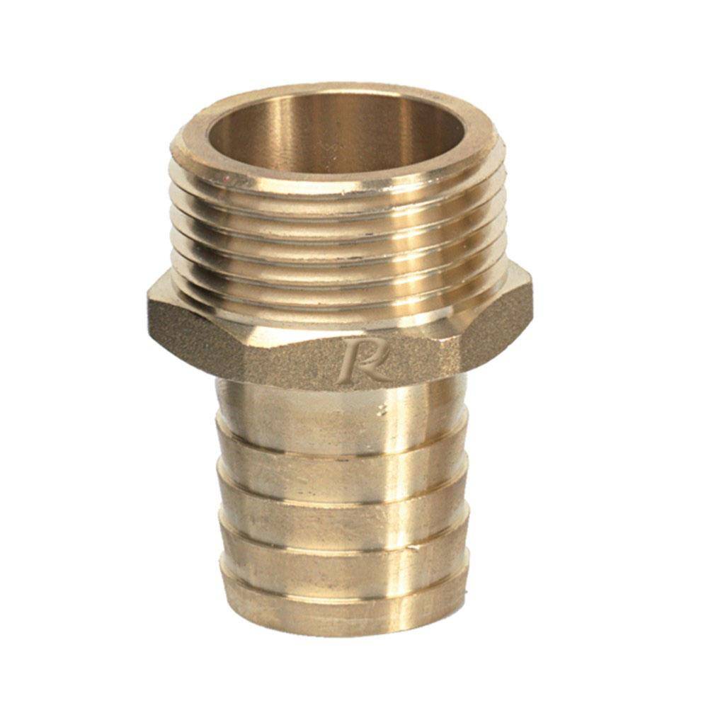 Ribimex - Raccord cannelé mâle en laiton 1" 25mm - Imagen 1
