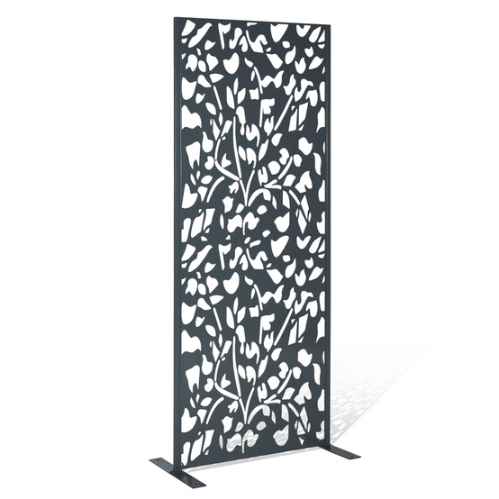 Panneau décoratif universel 150 x 50 CM FLOWER gris - Image 2