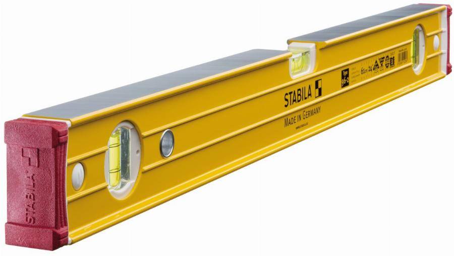 Stabila - Niveau à bulle STABILA Type 96-2 fioles - 61cm - 15226 - Imagen 1