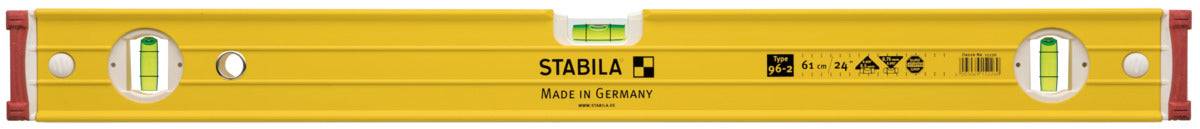 Stabila - Niveau à bulle STABILA Type 96-2 fioles - 61cm - 15226 - Imagen 3