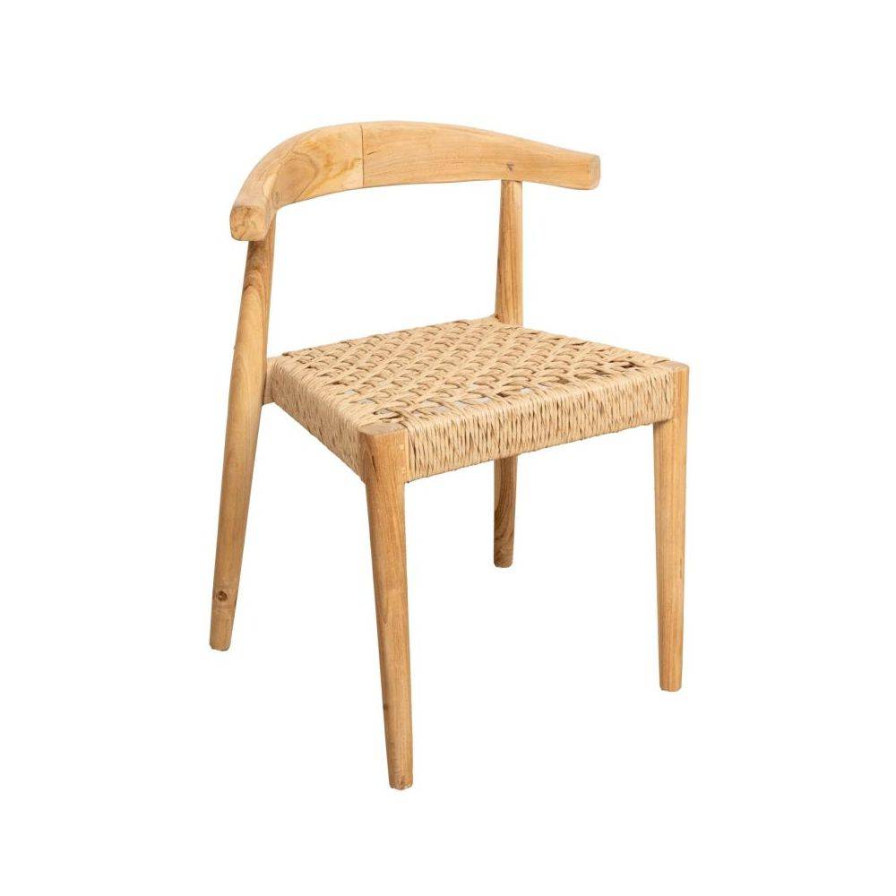 Aubry Gaspard - Chaise en teck BAIA - Outdoor Lot de 2 - Imagen 3