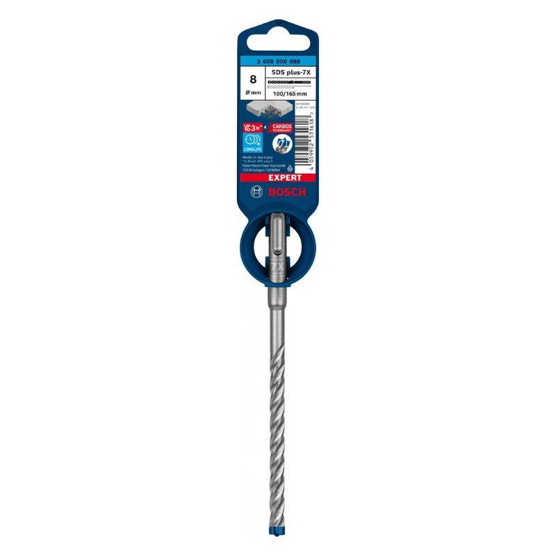 Bosch - Foret BOSCH Professional SDS-Plus-7 pour perforateur - taille Ø 6,5 mm 100 / 165 mm - BOSCH ACCESSOIRES - Imagen 1