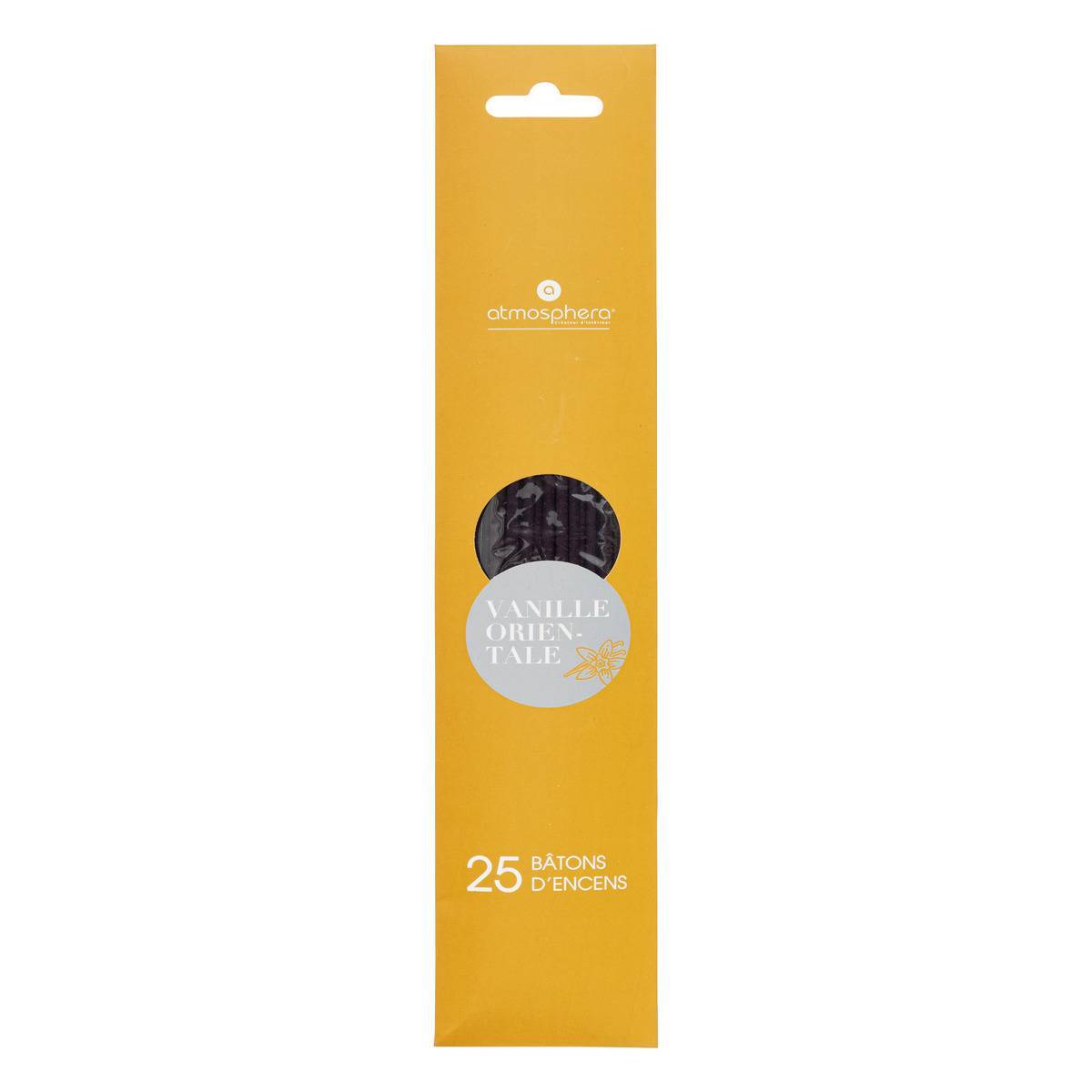 Atmosphera - Bâtons d'encens x25 "Izor" H30cm vanille orientale - Atmosphera Créateur d'intérieur - Image 2