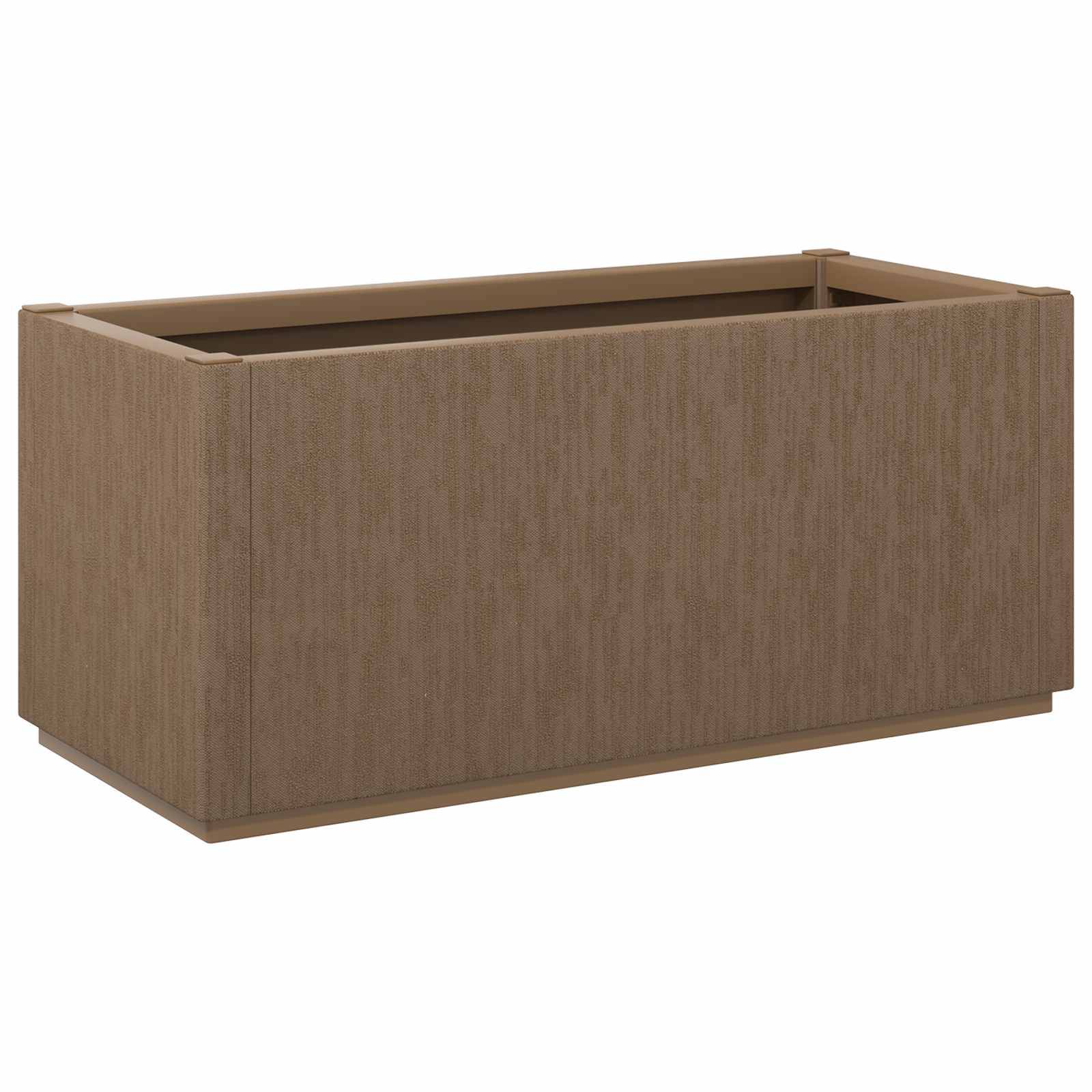 ComfortXL - Grande Jardinière Rectangulaire 80L PP Marron pour Jardin et Balcon Bac à Fleurs - ComfortXL Outdoor Living - Image 6