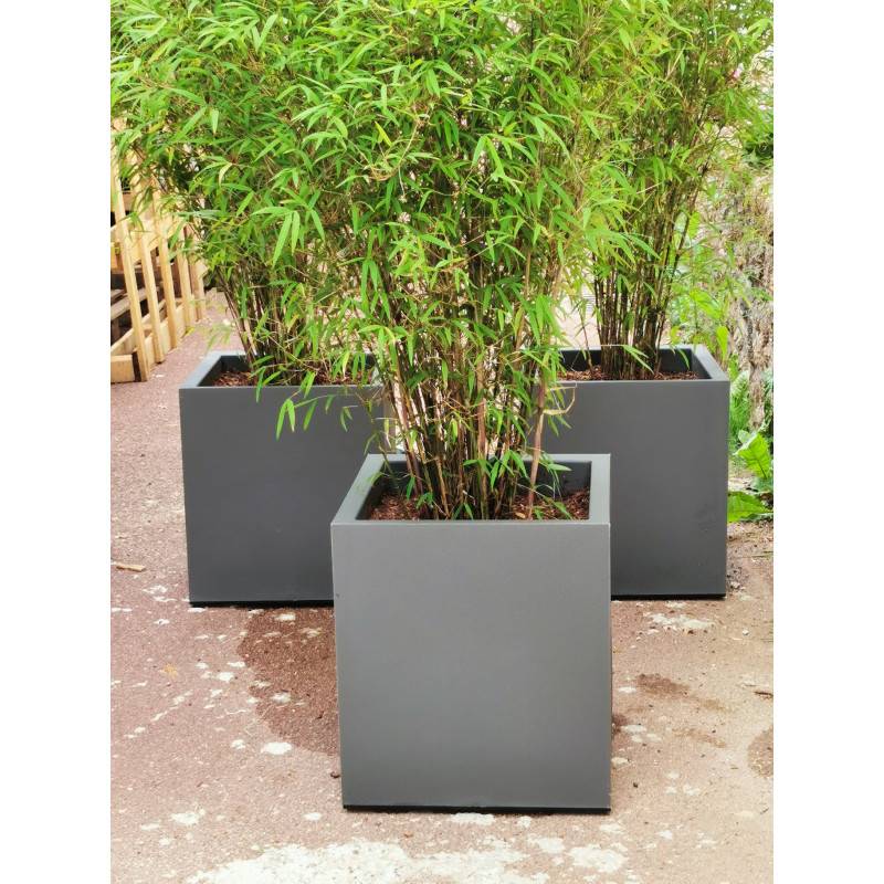 Riviera - Bac A Fleurs Granit - 60x30 Cm - Gris - Imagen 3