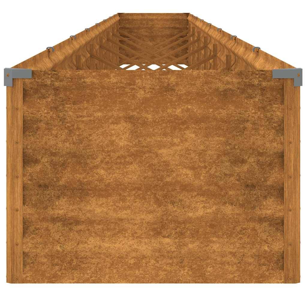 ComfortXL - Carré potager Acier Corten rouillé 770x50x36cm grande longueur – ComfortXL Outdoor Living - Image 5