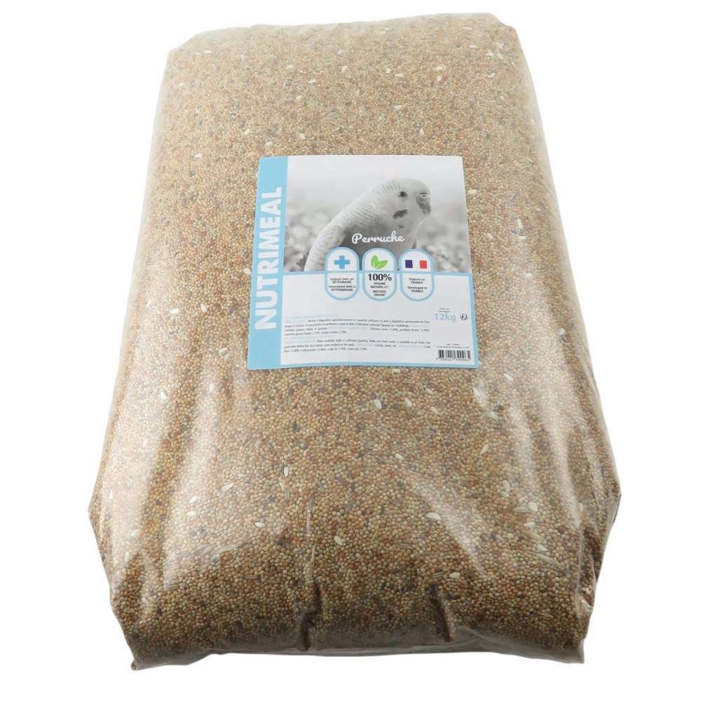 animallparadise - Graines perruches nutrimeal - 12kg pour oiseaux - Imagen 2