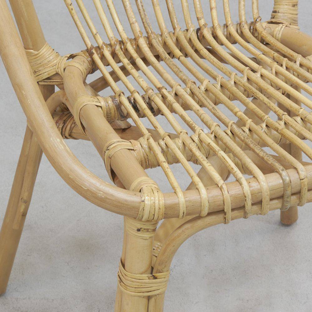 Aubry Gaspard - Chaise en rotin Backa - Imagen 3