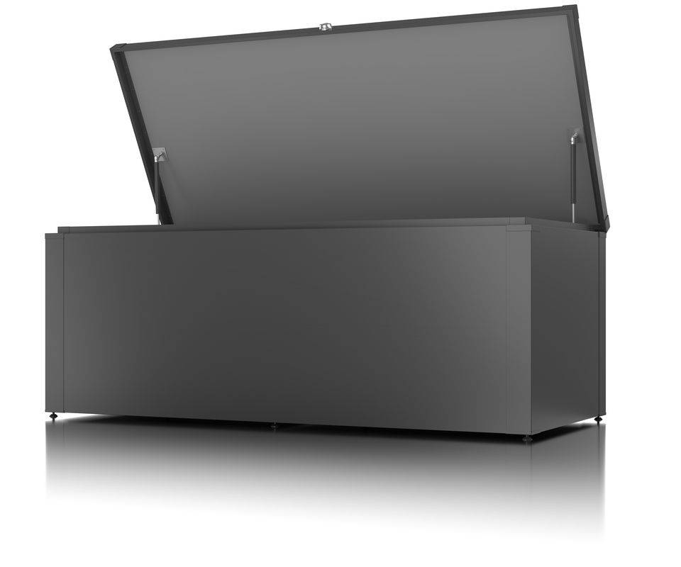 Guardi - Coffre de rangement polyvalent - taille L - Anthracite - 179x76,5x68,2 - acier Guardi - Imagen 2