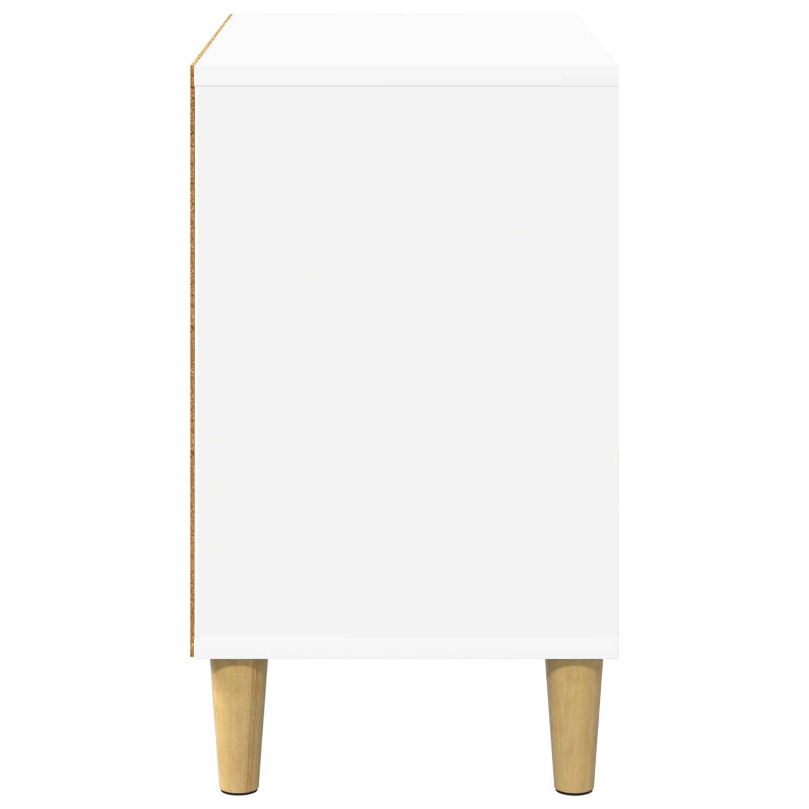 Vidaxl - Maison pour chat Blanc 51 x 30 x 52 cm Bois d'ingénierie vidaXL 8000653 - Image 7