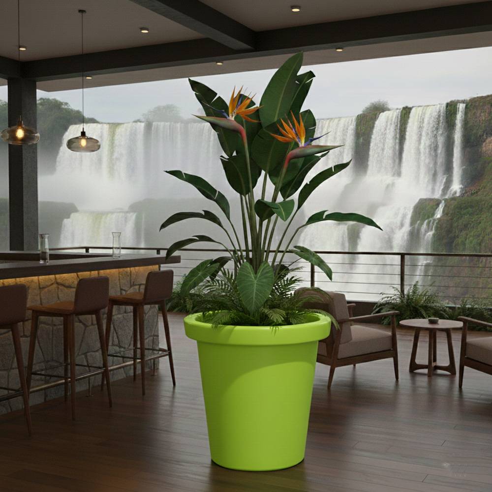 Pot de fleurs 420l delight - plast'up rotomoulage - Image 2