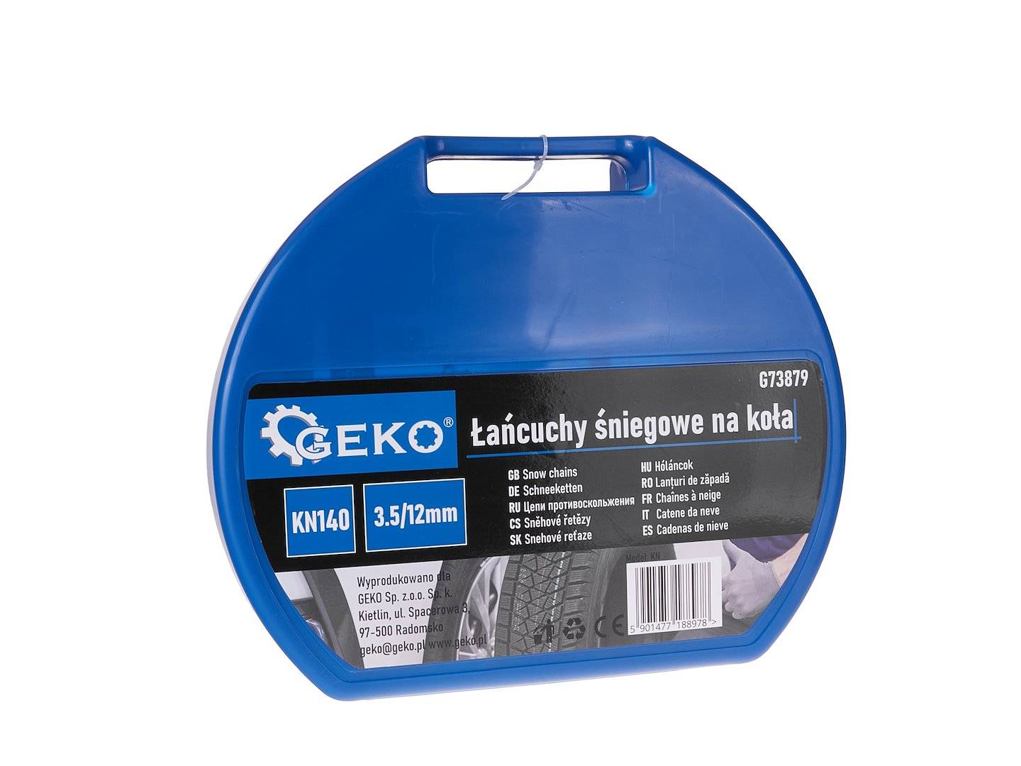 Entrepotbrico - Chaînes à Neige Pour Essieu 3,5 mm 12 mm Ensemble Pour 2 Roues - Image 4