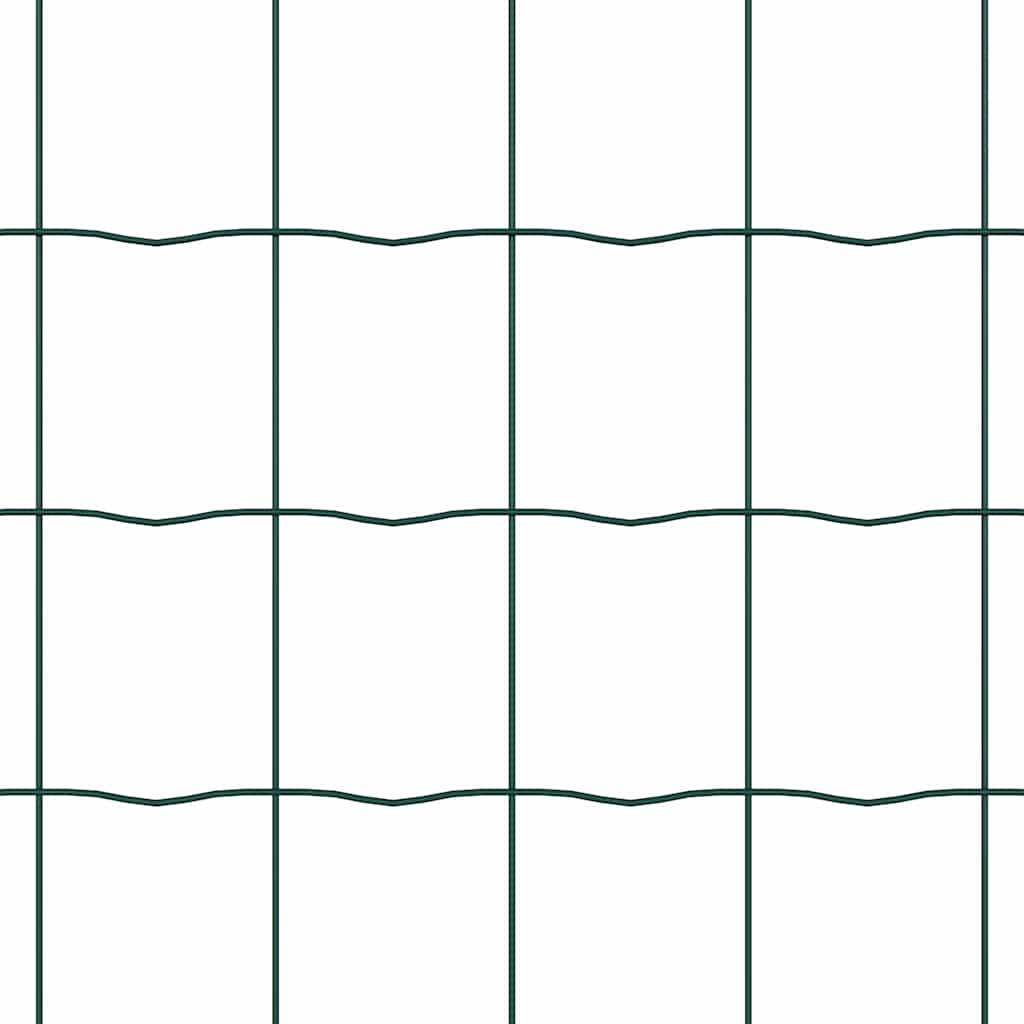 PANGIVO - Clôture acier PVC verte 1,6 x 10 m, Poids :21.38kg - PANGIVO - Image 9