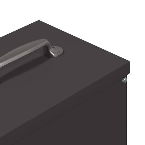 Petite Mangeoire Métal Volaille Portable 2kg Noir - ComfortXL Outdoor Living - Image 7