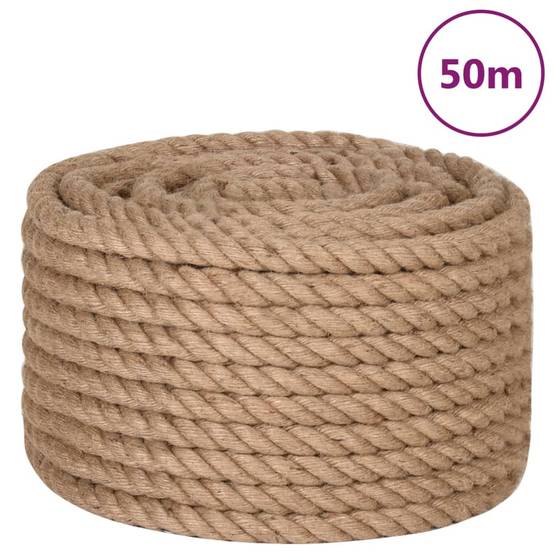 Corde 100 % jute 20 mm 50 m Maison Chic - Image 1