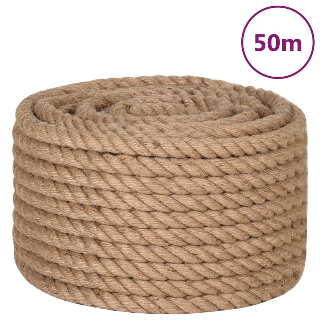 Corde 100 % jute 20 mm 50 m Maison Chic - Image 1