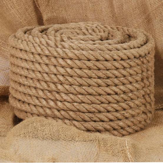 Corde 100 % jute 20 mm 50 m Maison Chic - Image 2