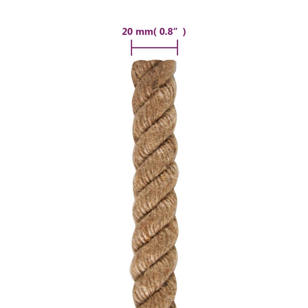 Corde 100 % jute 20 mm 50 m Maison Chic - Image 6