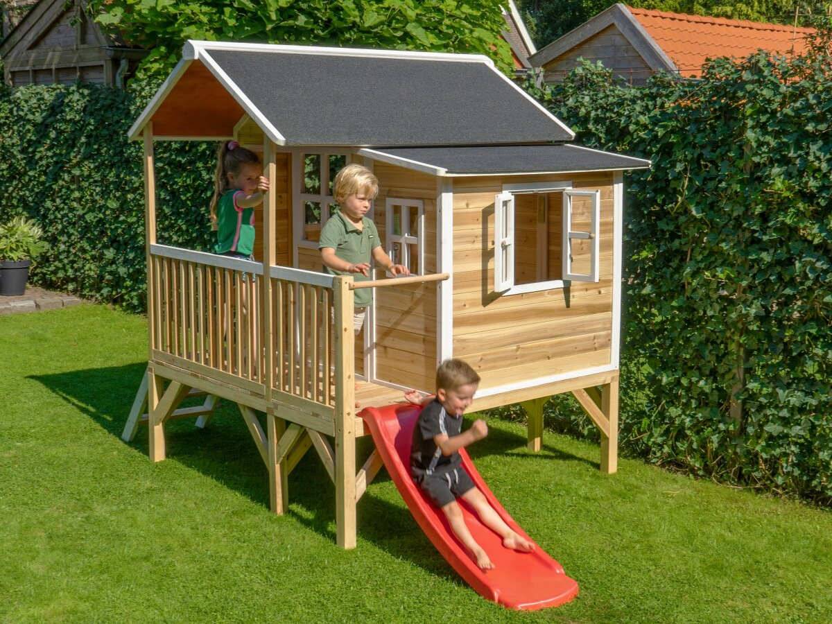 Exit Toys - Maisonnette en bois pour enfants Loft 350 Naturel - Exit Toys - Imagen 5