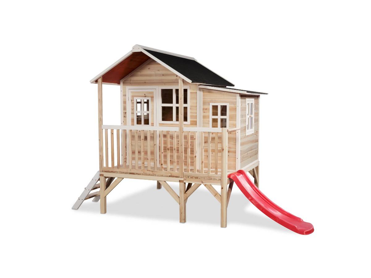 Exit Toys - Maisonnette en bois pour enfants Loft 350 Naturel - Exit Toys - Imagen 1