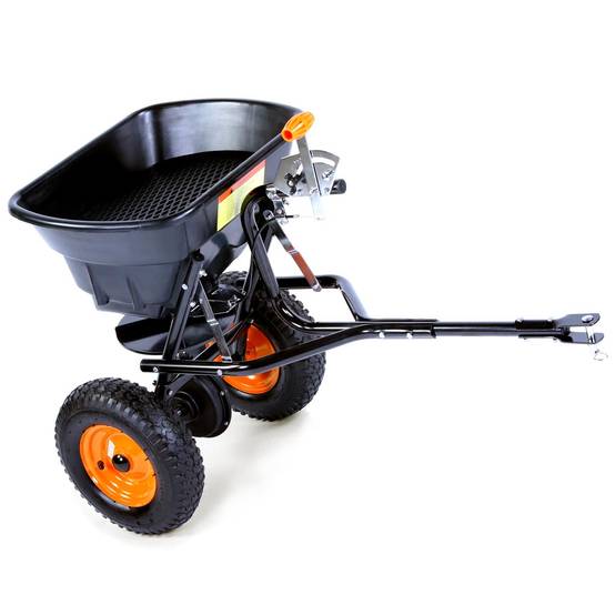 FUXTEC - Épandeur centrifuge sur roues FUXTEC FX-GS36S avec attelage 36 kg largeur d'épandage XXL - Image 7