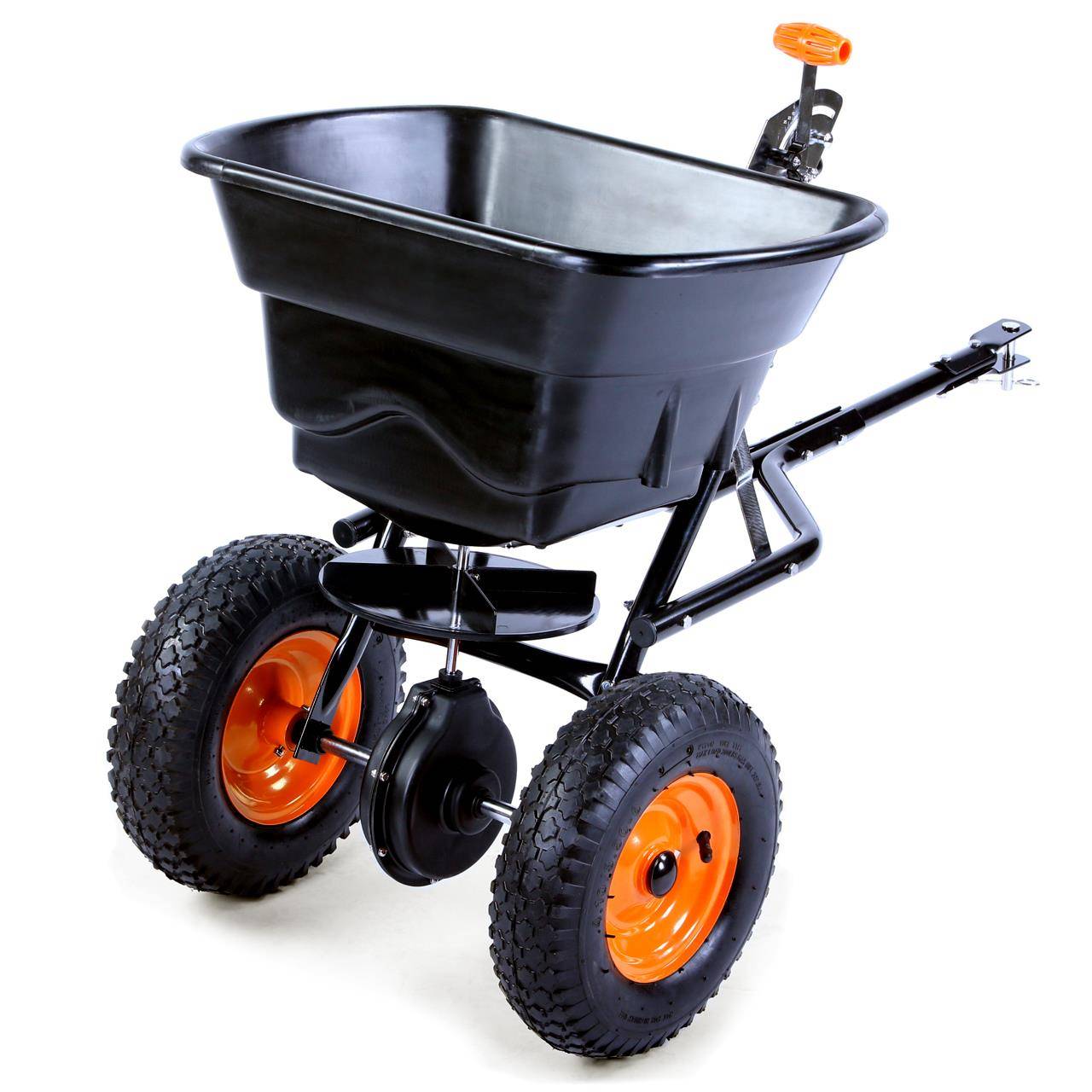 FUXTEC - Épandeur centrifuge sur roues FUXTEC FX-GS36S avec attelage 36 kg largeur d'épandage XXL - Image 5