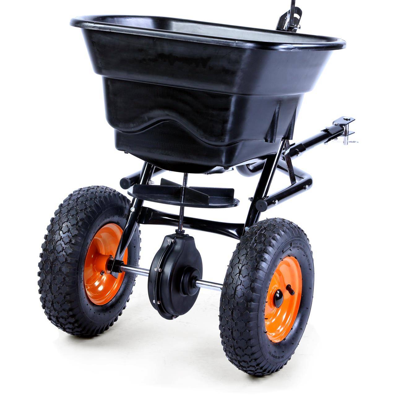 FUXTEC - Épandeur centrifuge sur roues FUXTEC FX-GS36S avec attelage 36 kg largeur d'épandage XXL - Image 1