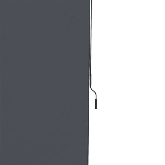 Auvent vertical rétractable 200 x 292 cm en aluminium gris, protection solaire réglable pour terrasse et balcon - Image 8