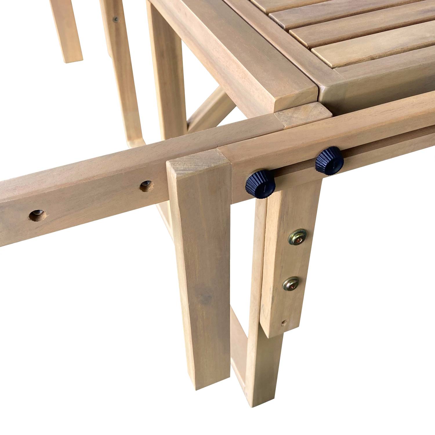 Table de balcon rabattable en acacia SUMBA - HAPPY GARDEN - Image 4