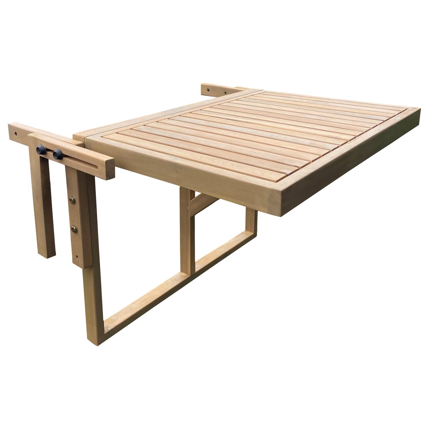 Table de balcon rabattable en acacia SUMBA - HAPPY GARDEN - Image 1