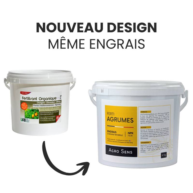 Ferti Agrumes - Engrais pour agrumes, citronniers, orangers - Sac 12 kg - Image 2