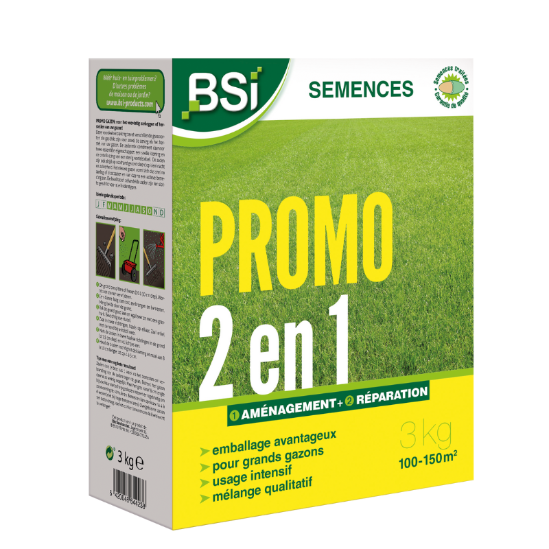 Semences gazon 3kg - Bsi