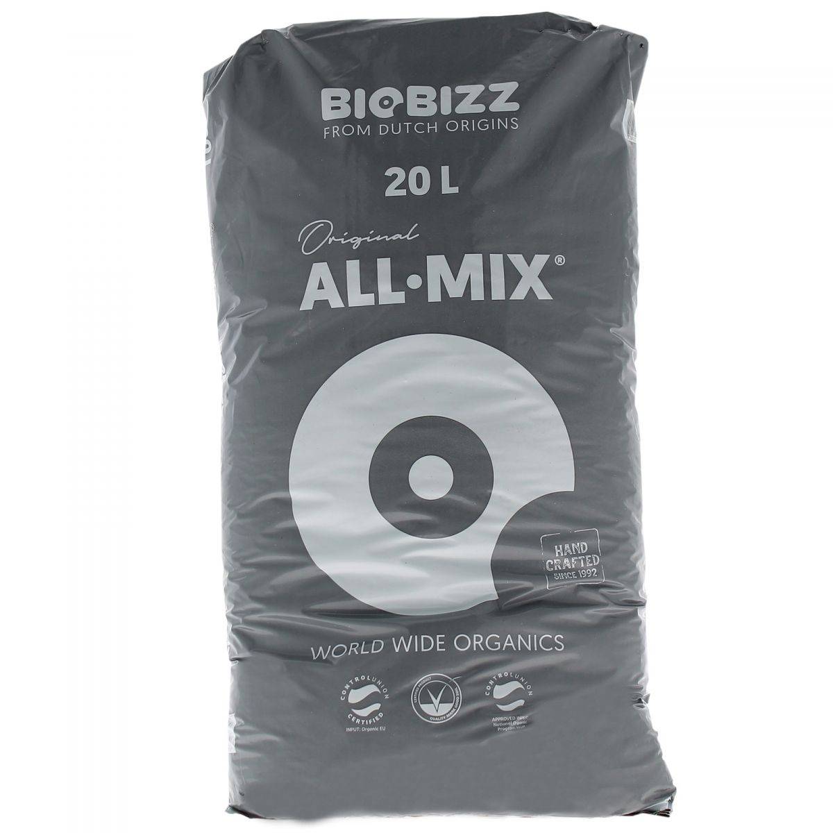 Terreau ALL.MIX en sac de 20 litres - BIOBIZZ - Image 1
